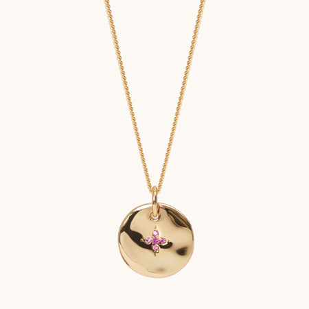 July Birthstone Necklace
